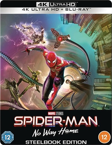 スパイダーマン Spider-Man : No Way Home  Blu-ray 4K Ultra HD Steelbook Spider-Man No Way Home 4K UHD Blu-Ray [France] Steelbook